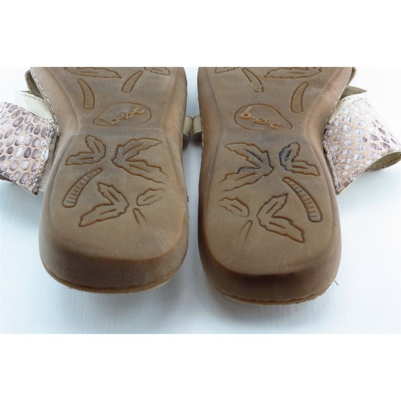 Born Concept Flip Flops Brown Synthetic Women Shoes Size‎ 8 Medium - Picture 5 of 6